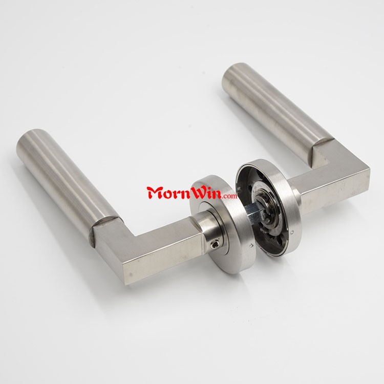 304 Stainless Steel Modern Luxury Solid L Lever Door Handle