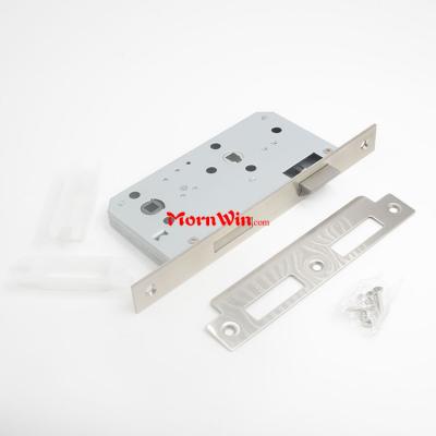 5578 stainless steel bathroom mortise lock body 55mm backset