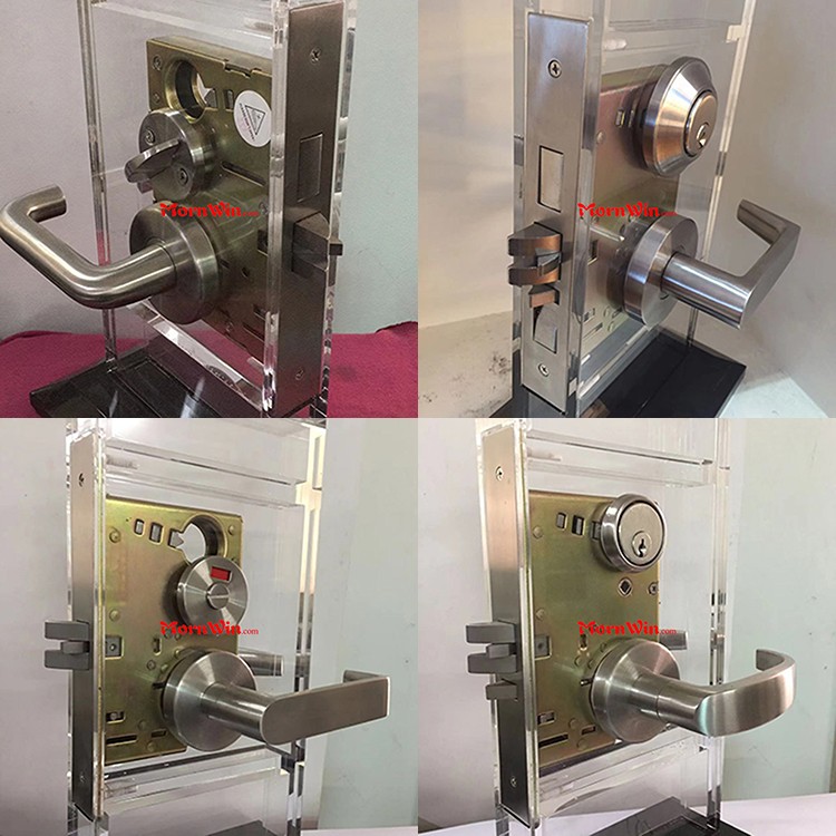 7092 Lever Door Lockset safe locks ansi grade 1 American mortise locks