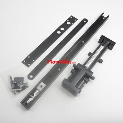 Black Hidden Sliding Arm Aluminum Concealed Door Closer