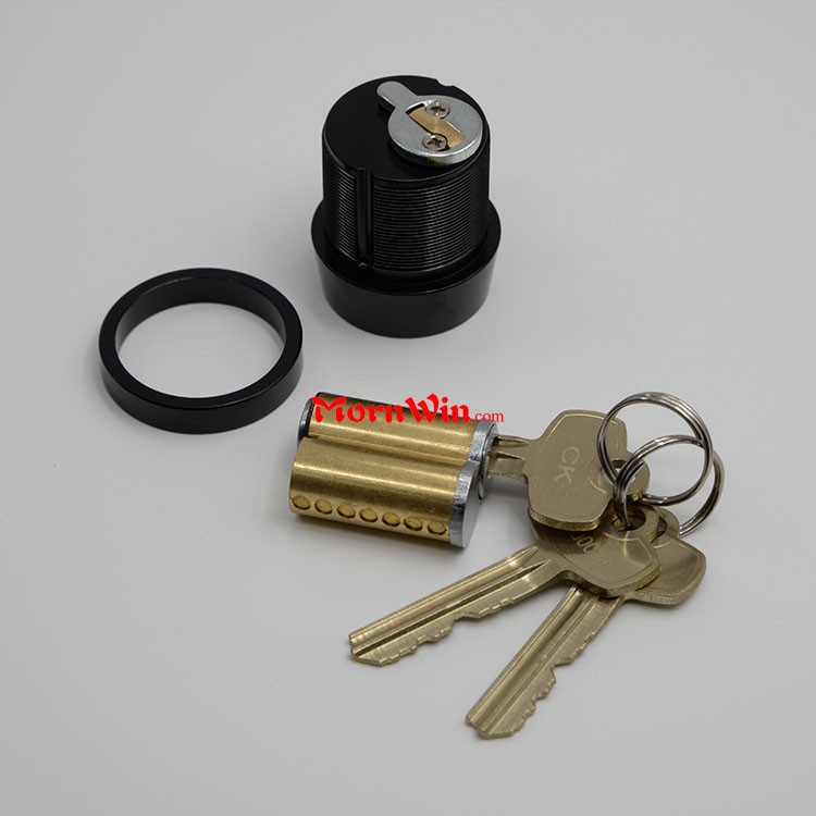 Interchangeable Re-keyable Core Door Lock Mortise Cylinder