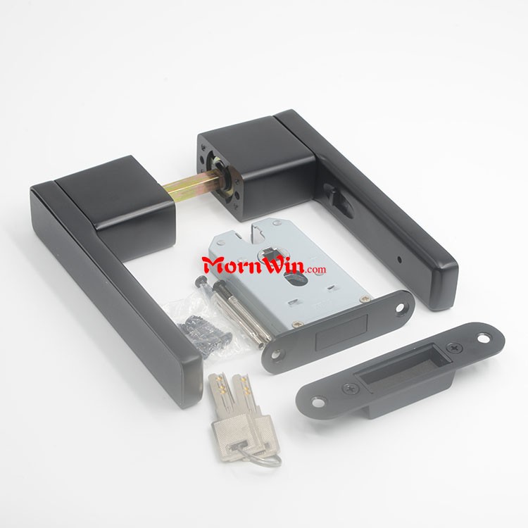 Italian style minimalist door lock design magnetic mute lock