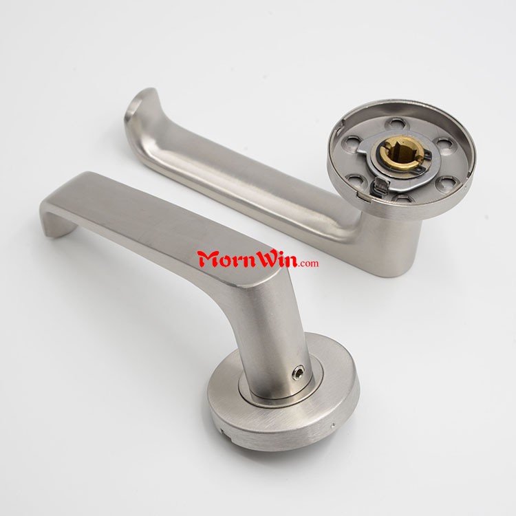 Stainless Steel Solid Lever Door Handle China Factory Manufacturer