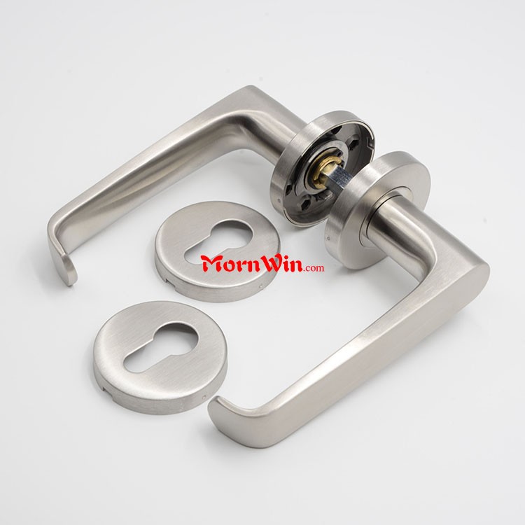 Stainless Steel Solid Lever Door Handle China Factory Manufacturer